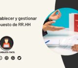 Cómo establecer y gestionar un presupuesto de RR.HH